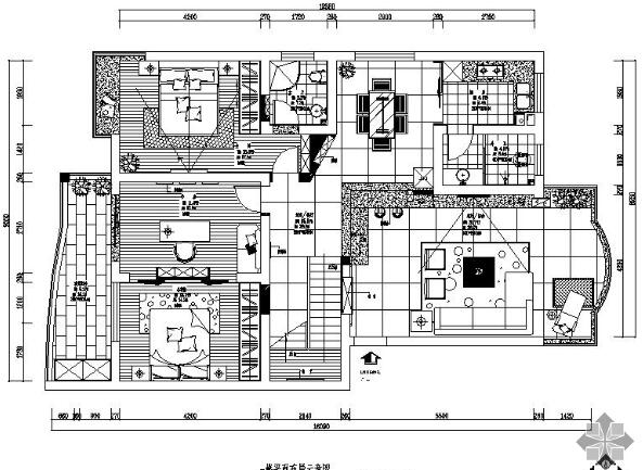 某二层顶楼复式施工图-1