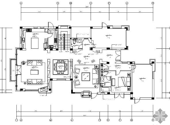 [成都]某三层独栋别墅施工图-1