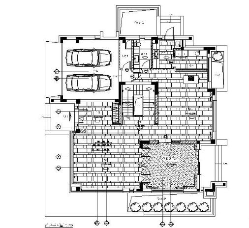 [上海]豪华别墅B型施工图-1