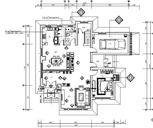 [无锡]某现代三层别墅室内装修图-1