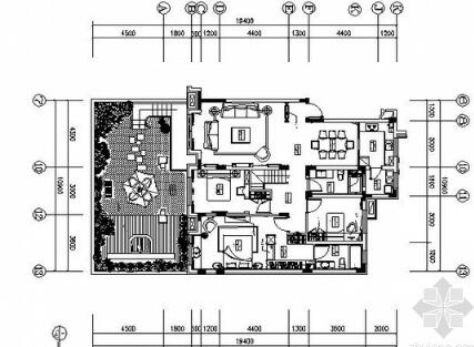 [沈阳]欧式精装样板房施工图（含效果）-1