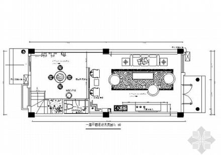 中式双层别墅室内装修图-1