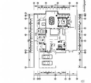 [重庆]精美绝伦豪华双层别墅室内装修施工图（含实景）-1