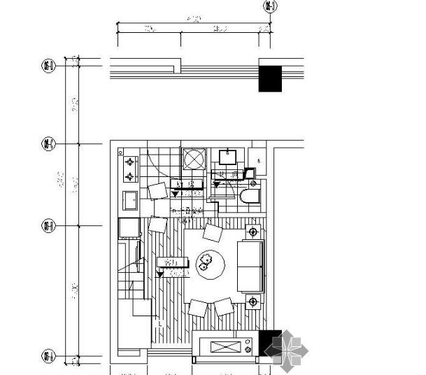 [南京]SOHO样板房施工图-1