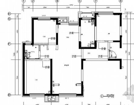 [天津]知名设计公司住宅项目精装样板间施工图-1