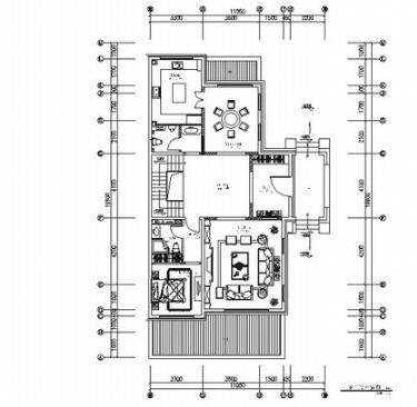 [北京]精品现代风格三层联排别墅室内装修施工图-1