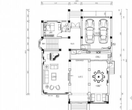 [江苏]欧式豪华顶尖独栋别墅CAD施工图（含效果图）-1