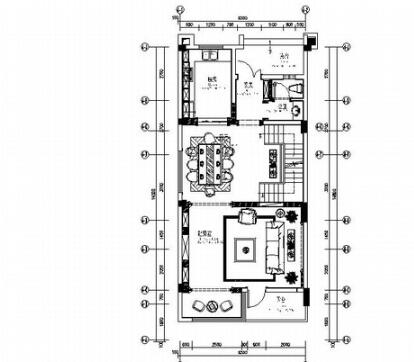 [四川]地中海联排别墅室内装修设计图（含效果）-1