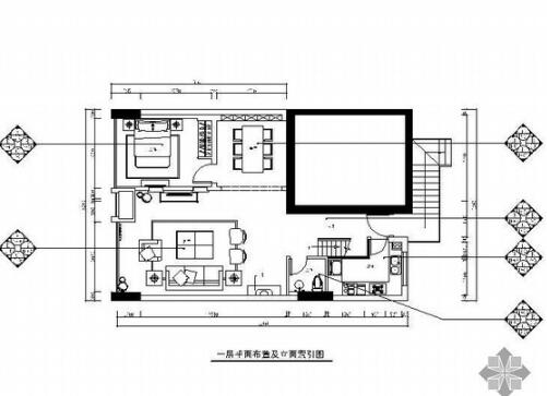 [重庆]异域风情样板间设计装修图(装饰+水电+效果)-1