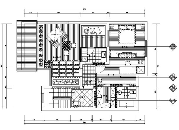 [江苏]中式风格别墅设计施工图（效果图+pdf图纸）-1