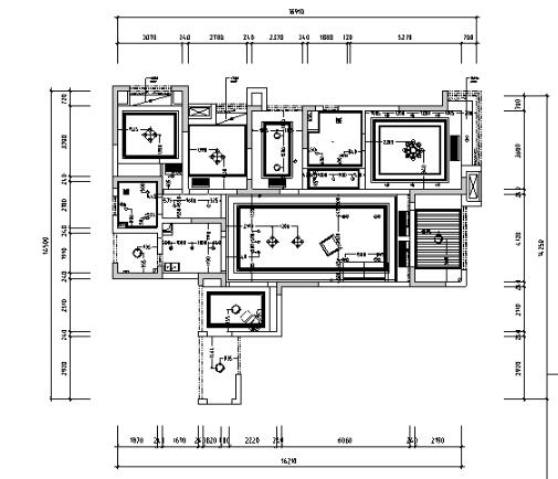 单身男士公寓住宅设计施工图（附效果图）-1