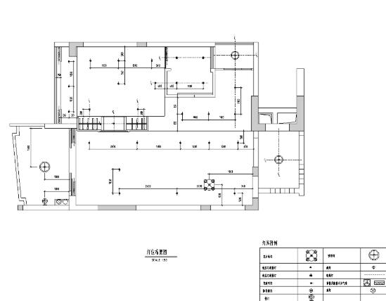 三亚时代海岸A2户型样板间室内设计施工图-1