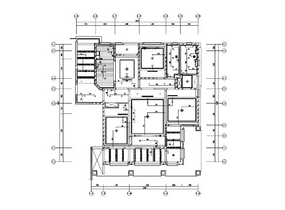 都市花园七期C-1样板房室内设计施工图-1