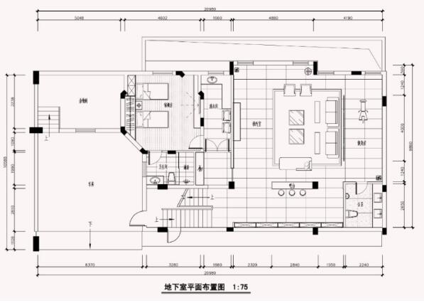[广东]林总中式别墅住宅效果图及施工图-1