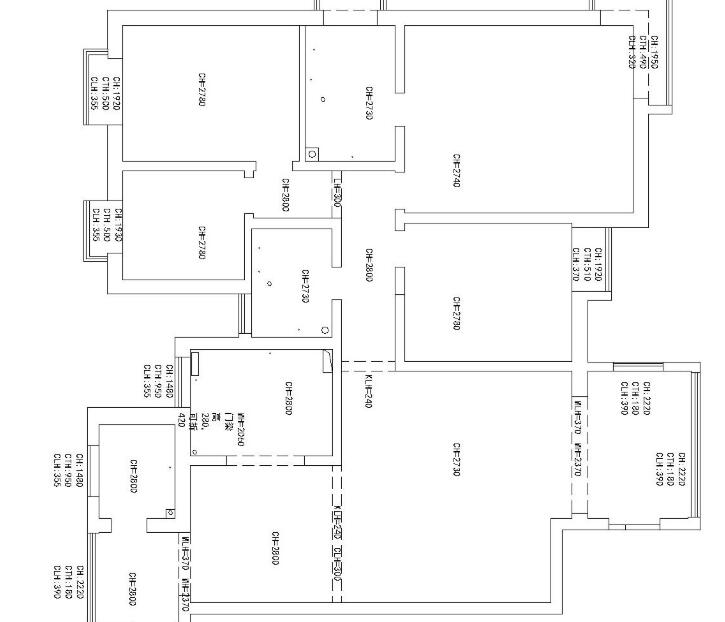 [西安]蔚蓝观园三室两厅两卫整体设计方案（附效果图）-1
