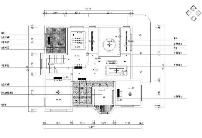 [海南]某三层高档现代风格别墅施工图及效果图-1