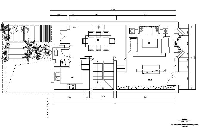 欧式风别墅空间设计施工图（附效果图+软装配置）-1
