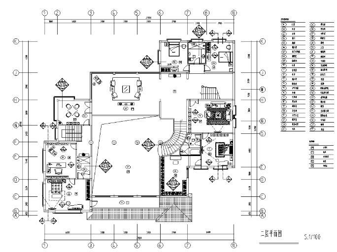 [上海]富春中式风格5层独立别墅施工图-1