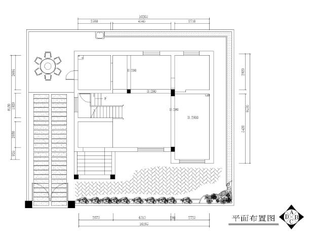 名仕御园三居室家居装修图-1