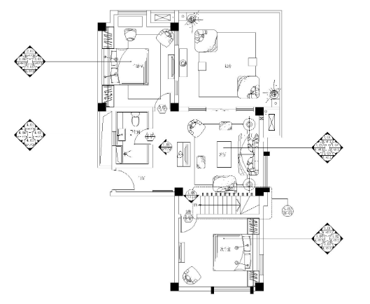 [云南]高文安-大理王宫别院中叠户型施工图-1