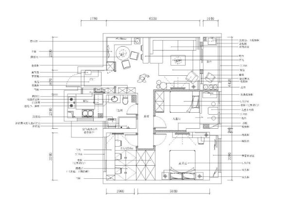 铭筑设计-浙江杭州雅居施工图+效果图-1