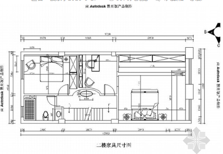 [扬州]美式豪华复古3层别墅CAD施工图（含效果图）-1
