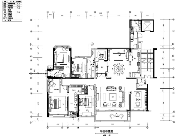 [广东]惠州中洲湾上花园样板间施工图+实景-1