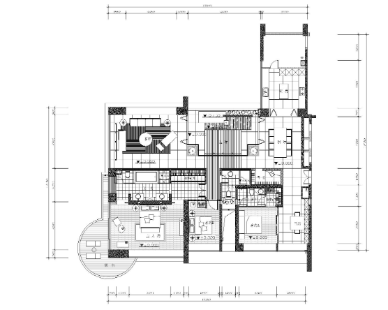 [深圳]邱春瑞_中信红树湾R9样板房施工图-1