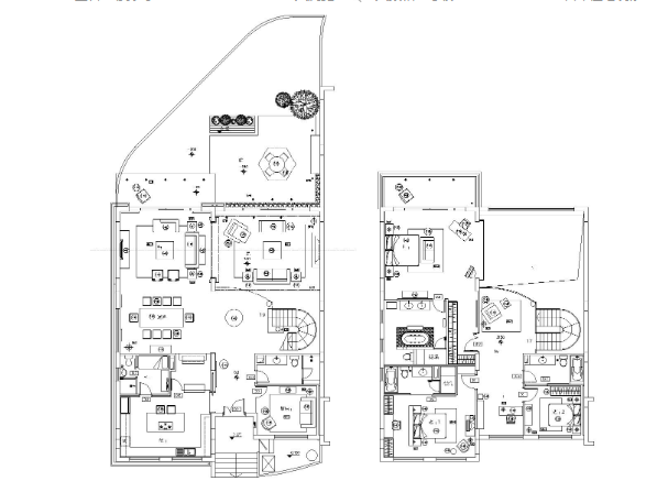 [上海]梁志天_东方曼克顿A1型样板房施工图-1