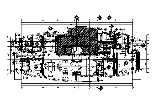 [上海]新中式大户型样板房设计CAD施工图（含效果图）-1