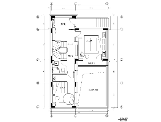 [北京]亿城燕西书院90合院别墅施工图+实景-1