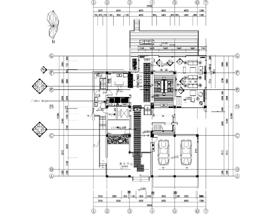 [北京]西山别墅装饰项目施工图+实景拍摄-1