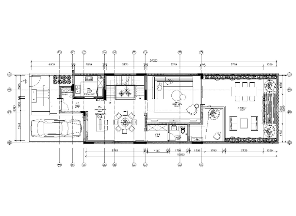 东莞私人别墅效果图+软装方案+CAD施工图-1