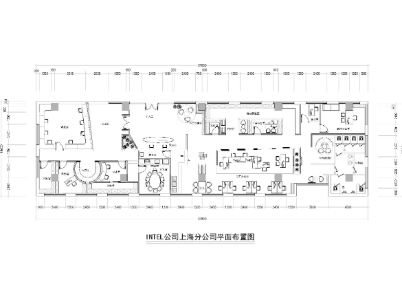 [上海]INTEL公司办公施工图+3D模型+效果图-1