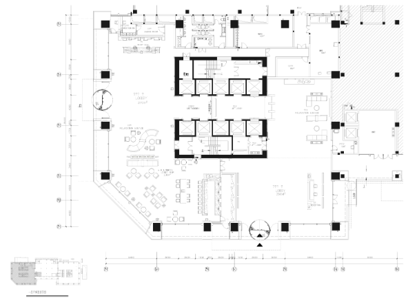 [成都]维尔酒店装饰设计全套施工图+效果图-1