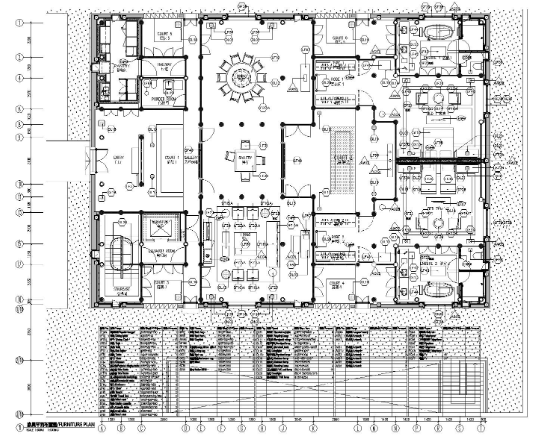 [上海]安缦酒店工程项目施工图+效果图+机电-1