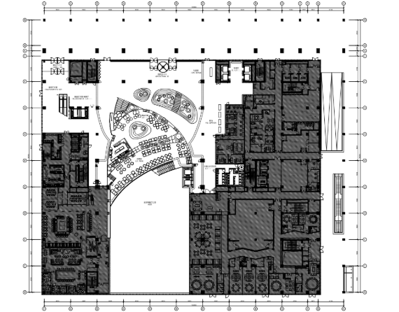 [北京]隈研吾-北京凯悦酒店室内装修施工图+方案+效果...-1