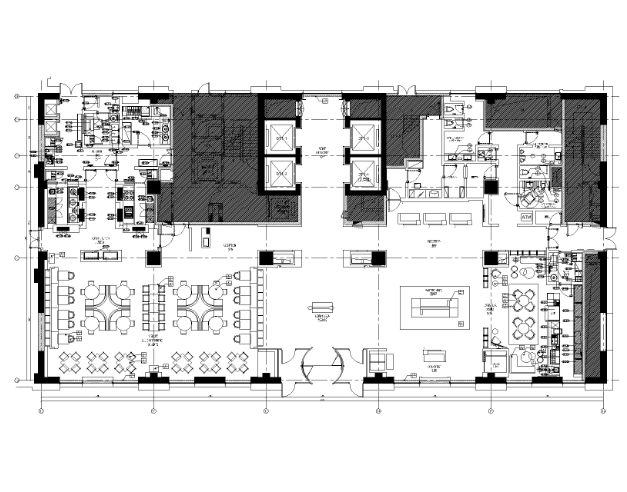 天津万怡酒店CAD施工图+设计方案(附效果图）-1