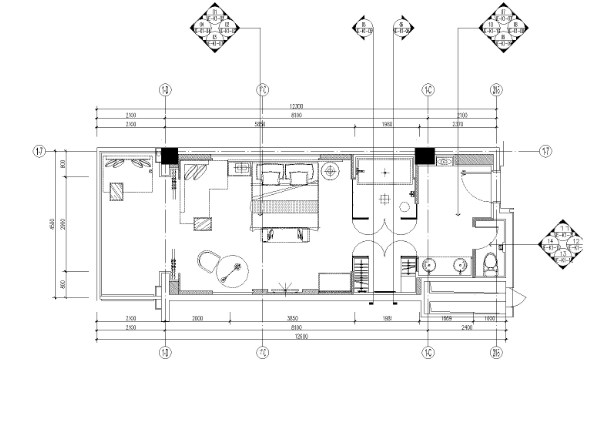 [江苏]CCD周庄铂尔曼度假酒店设计施工图+物料书+效果图-1