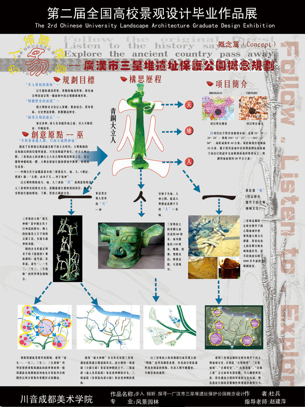 步入.倾听.探寻——广汉市三星堆遗址保护公园概念设计-1