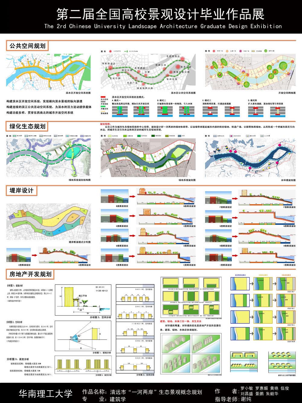 清远市“一河两岸”生态景观概念规划-2