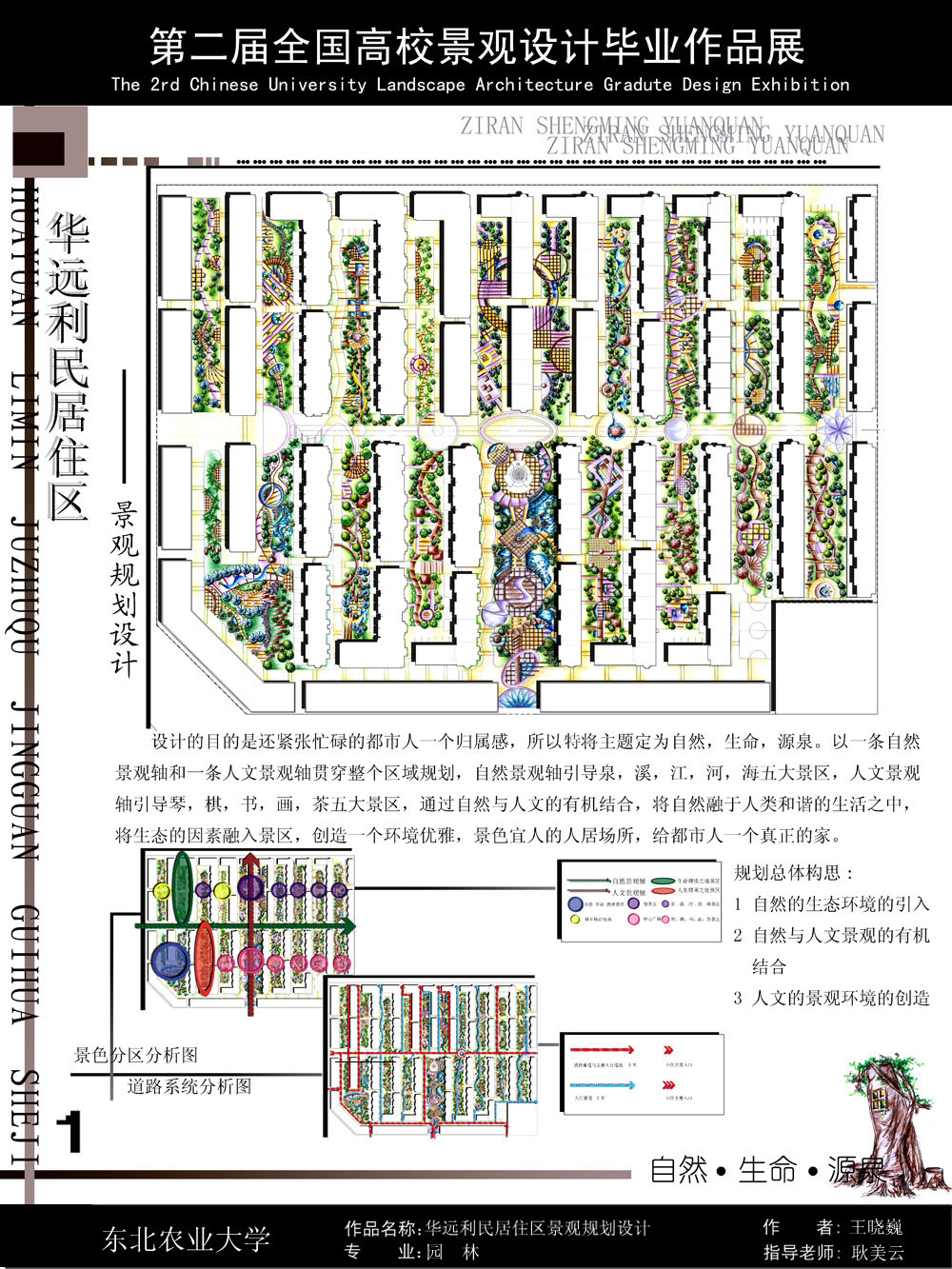 华远利民居住区景观规划设计-1