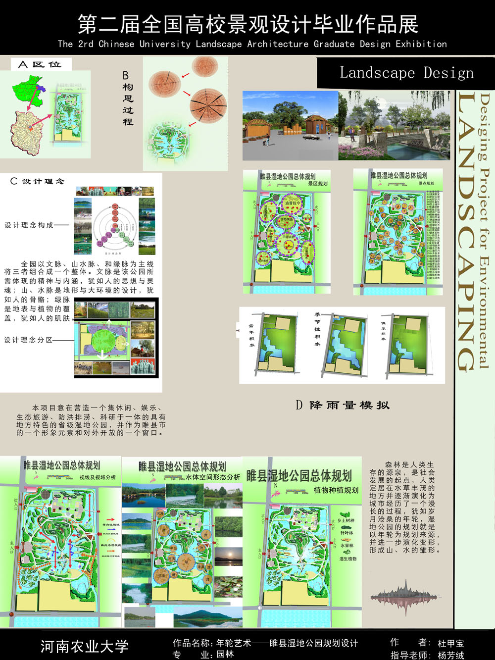 年轮艺术——睢县湿地公园规划设计-1