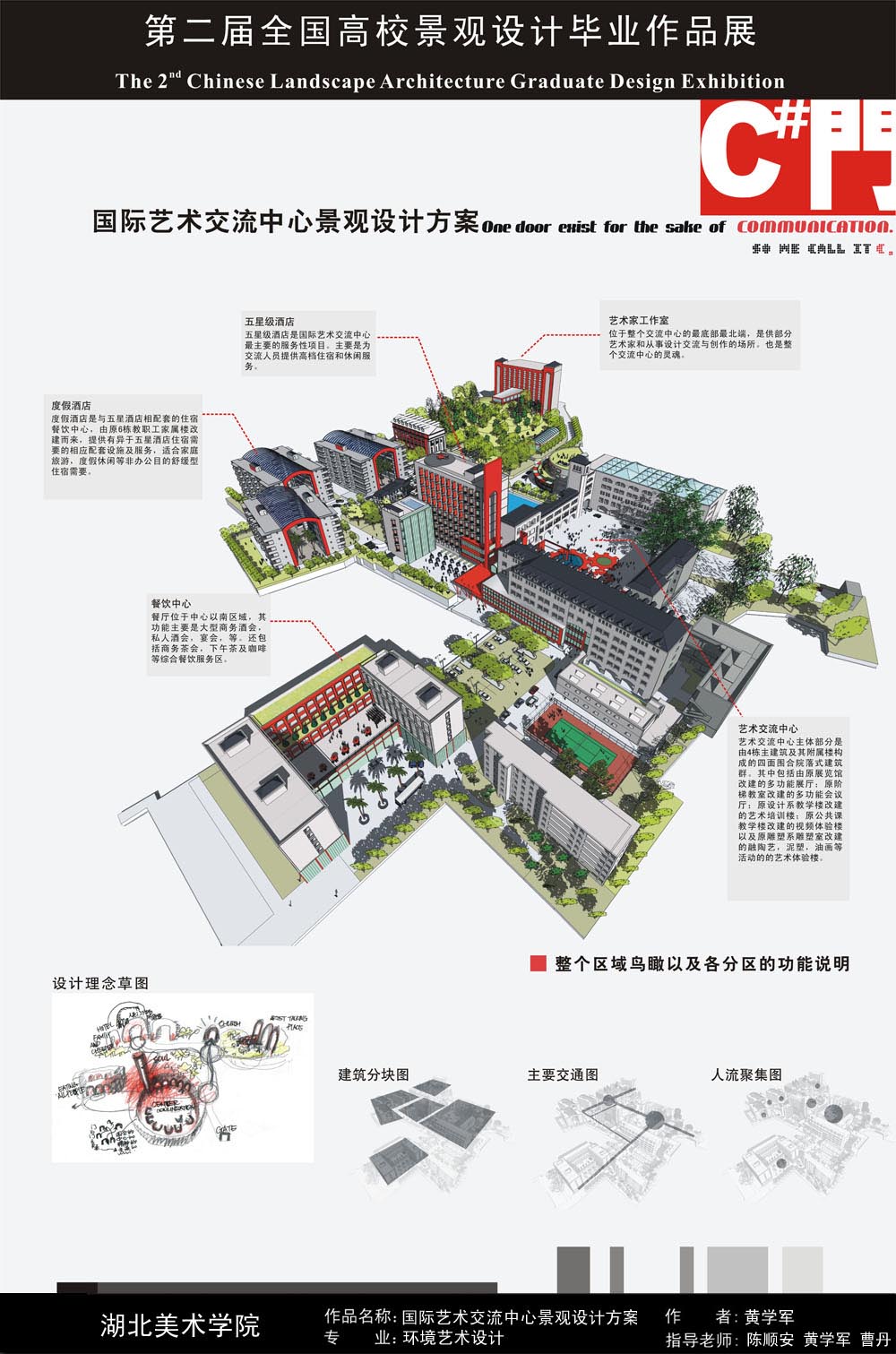 国际艺术交流中心景观设计方案-1