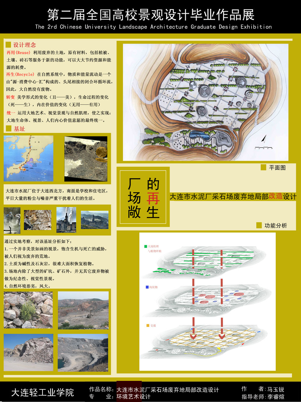 厂、场、敞的再生——大连市水泥厂采石场废弃地局部改...-1