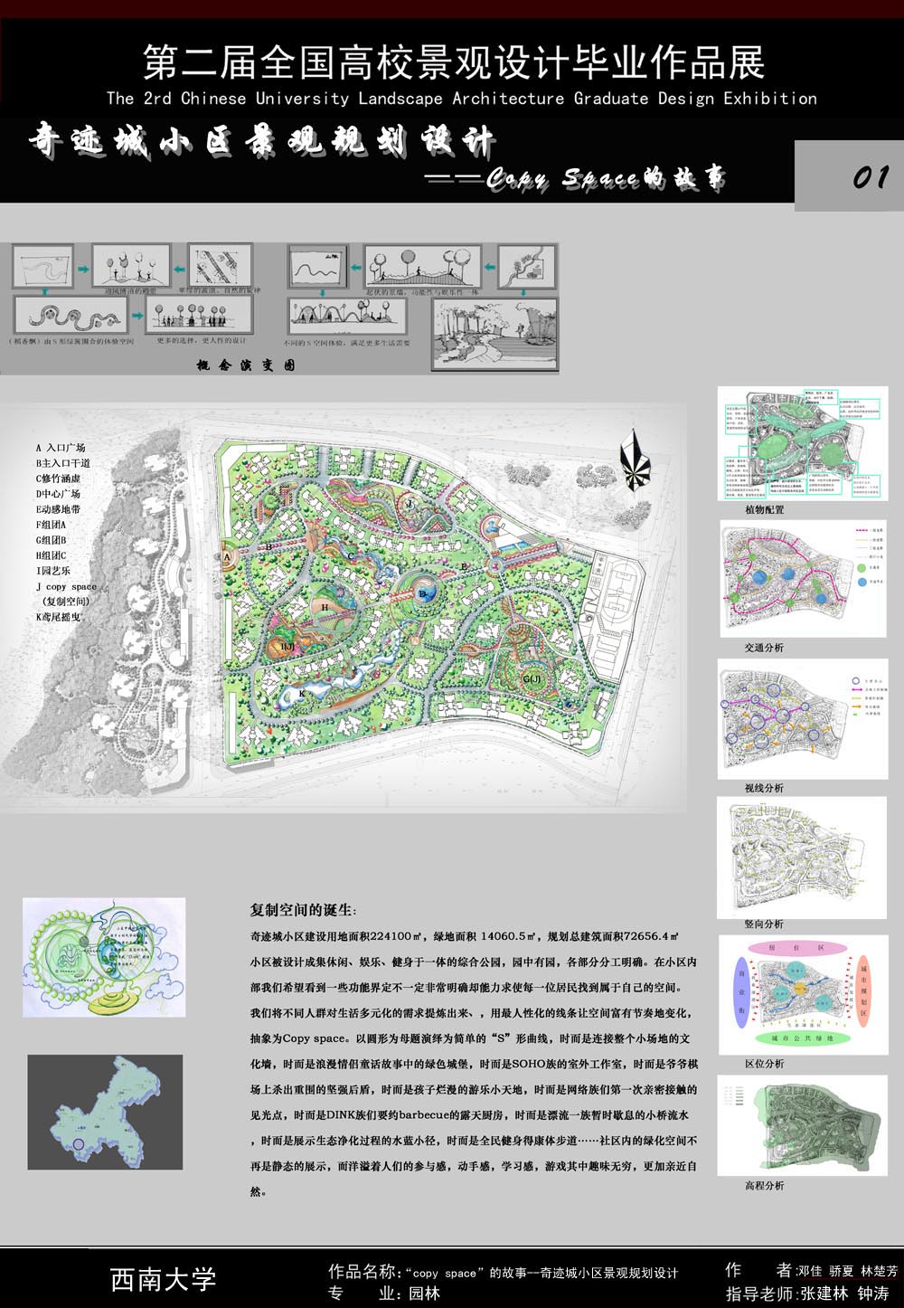 “copy space”的故事——奇迹城小区景观规划设计-2
