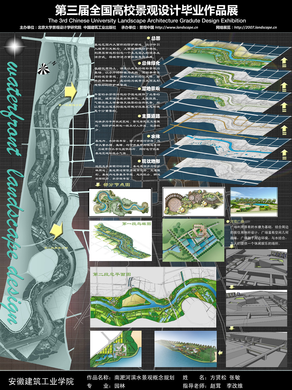 南淝河滨水景观概念规划-2