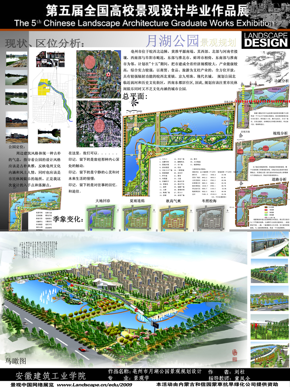 亳州市月湖公园景观规划设计-1