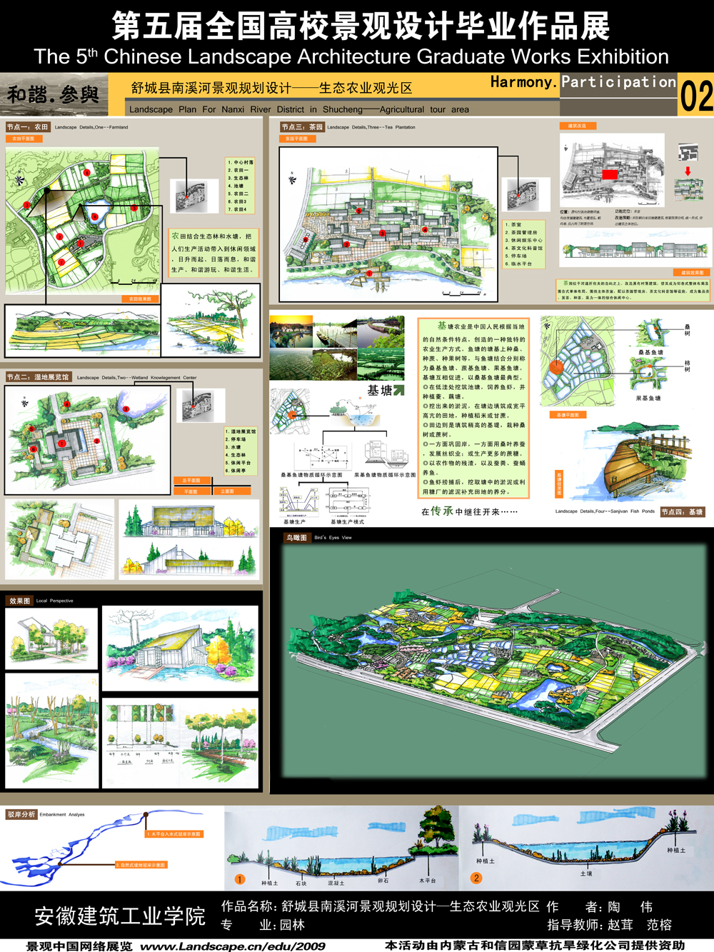 舒城县南溪河景观规划设计——农业观光区-2