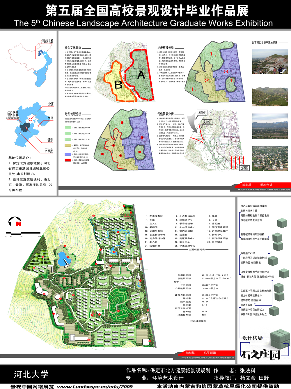 保定市北方健康城景观规划-1